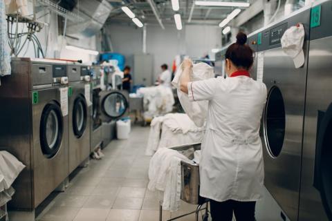 ahorro de energía en lavanderías industriales