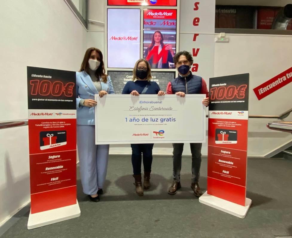 Premio entregado en el Mediamarkt &quot;Campanar&quot;