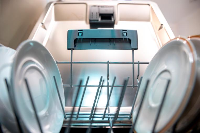 lavavajillas visto desde su interior